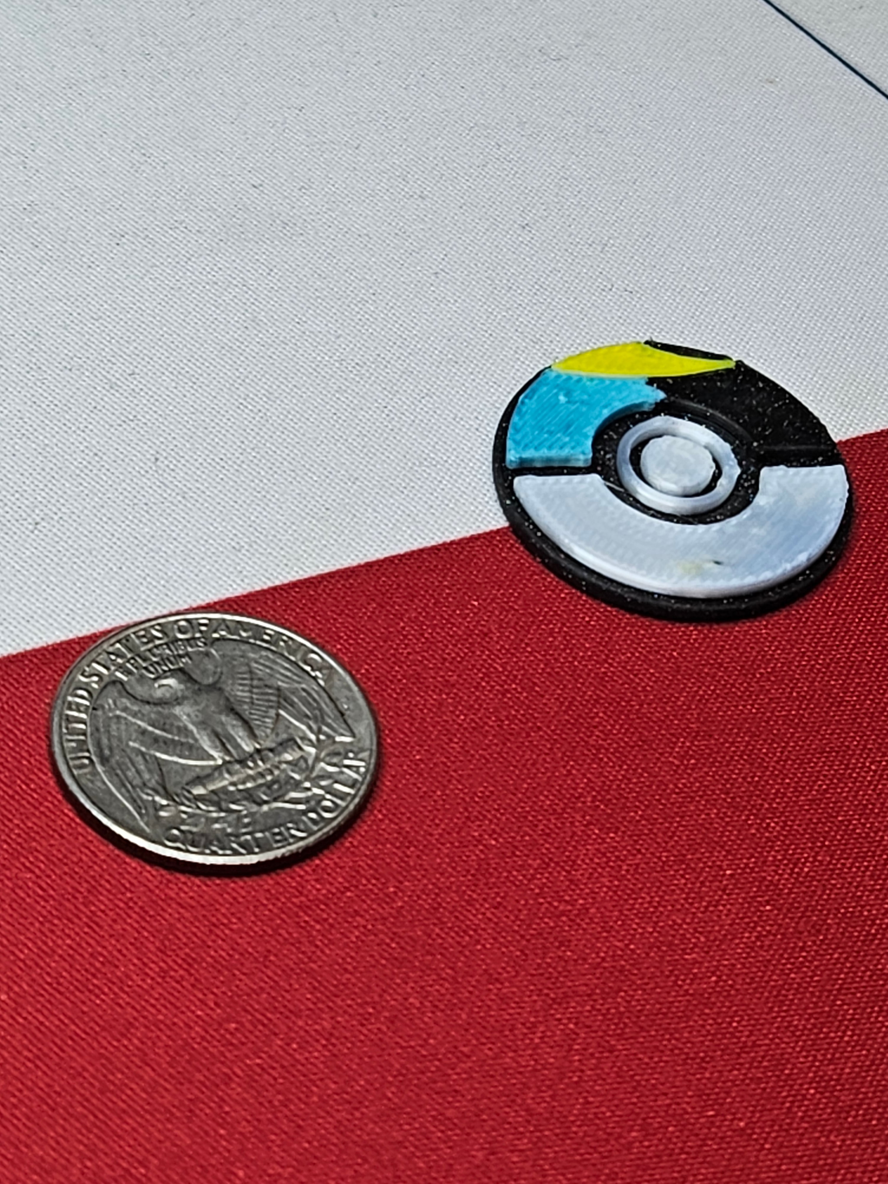 Moon Ball Token 3d model
