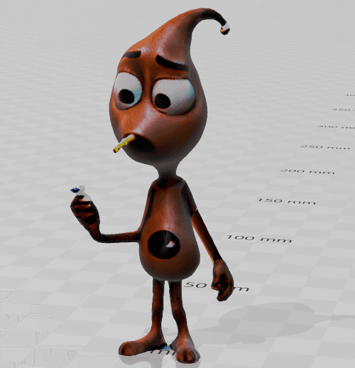 poopman 3d model