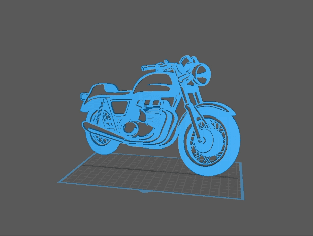 Vincent - Comet Wall Art 3d model