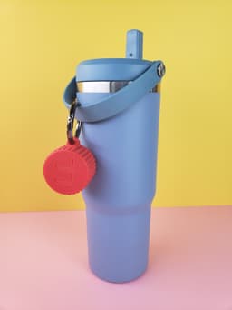 Jewelry Holder Keychain | The Lotus Latch 3d model