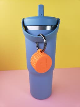 Jewelry Holder Keychain | The Lotus Latch 3d model