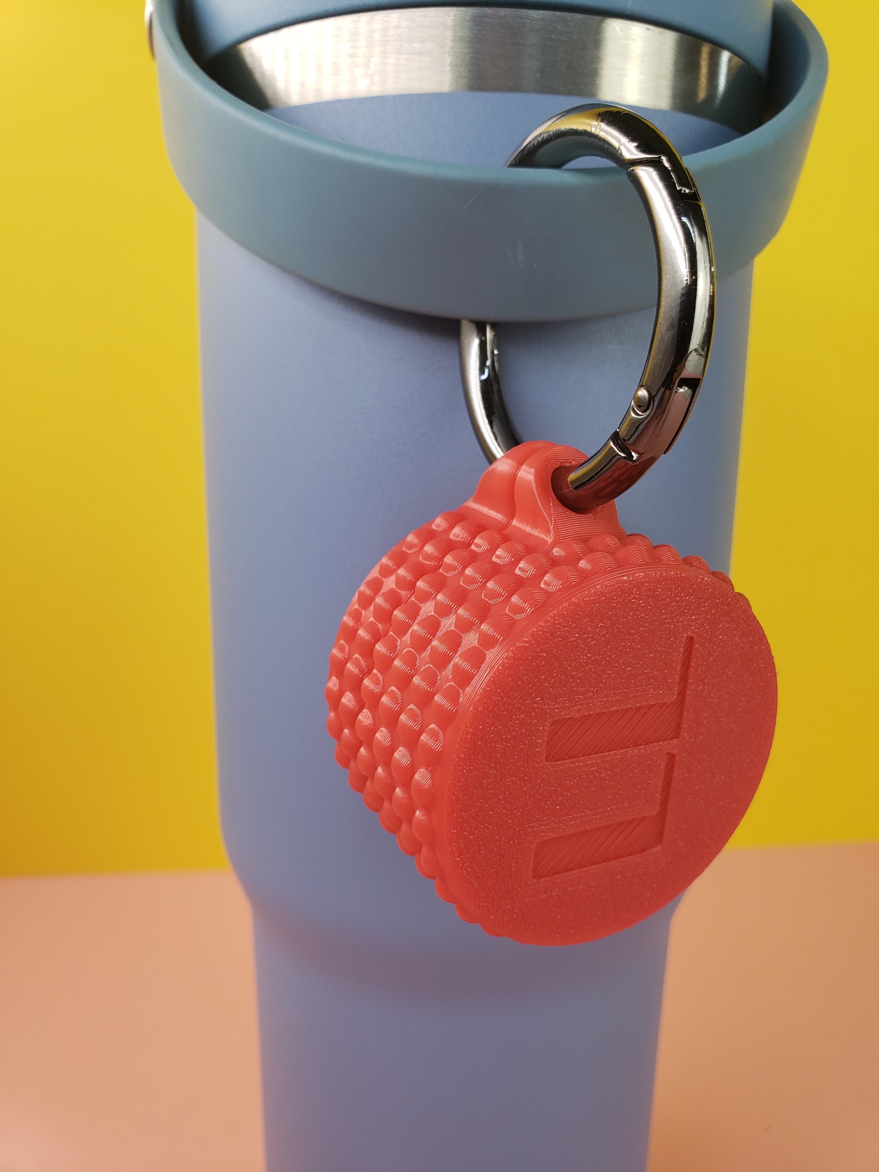 Jewelry Holder Keychain | The Lotus Latch 3d model