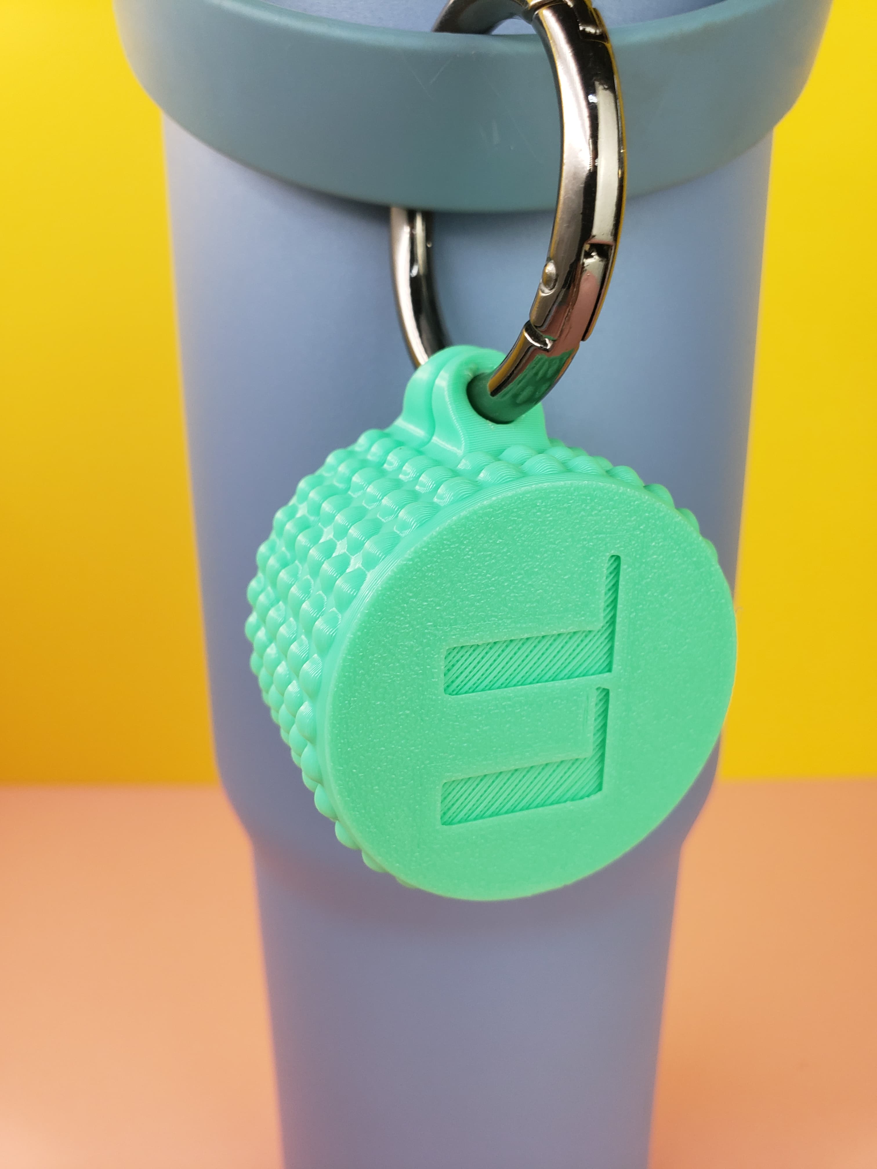 Jewelry Holder Keychain | The Lotus Latch 3d model