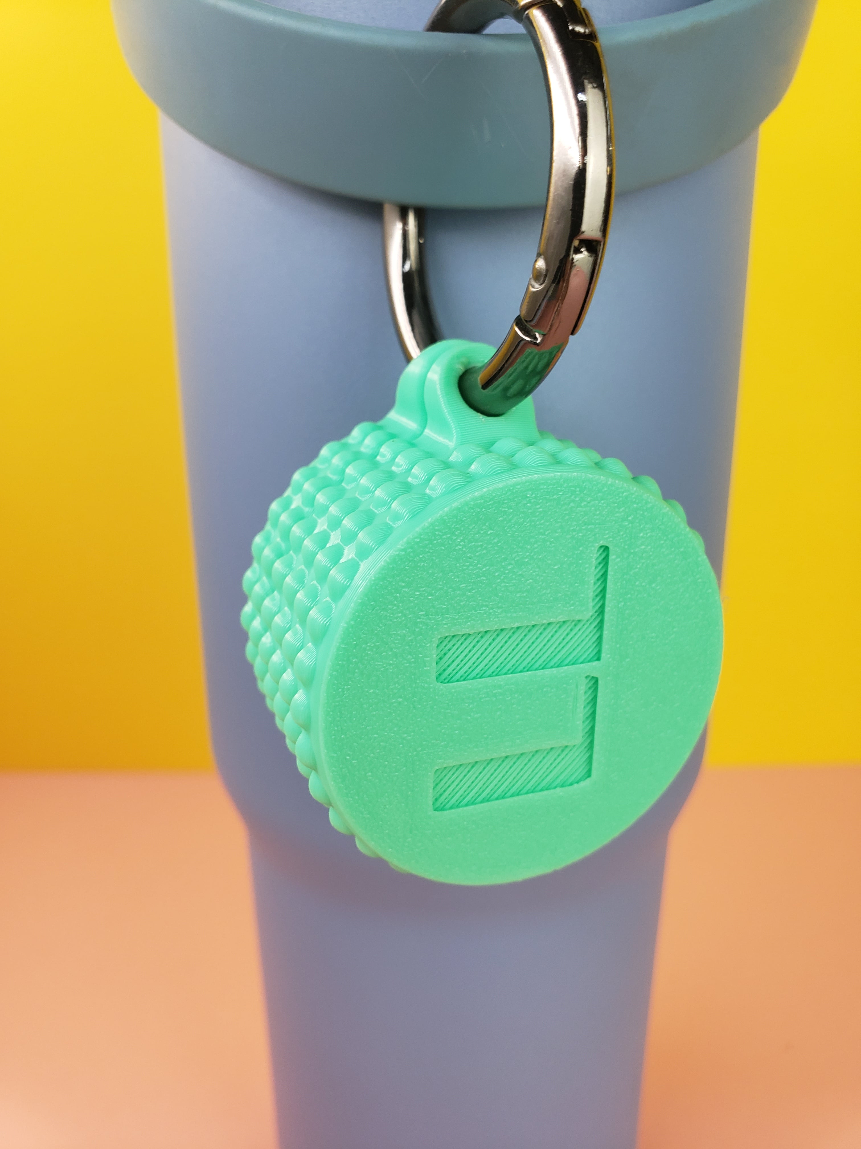 Jewelry Holder Keychain | The Lotus Latch 3d model