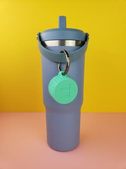 Jewelry Holder Keychain | The Lotus Latch 3d model