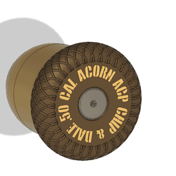 I'm HIT, Acorn Bullet Model and Stash Container 3d model