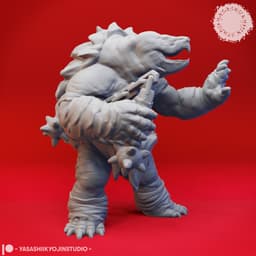 Tortle Gang- Tabletop Miniatures (Pre-Supported) 3d model