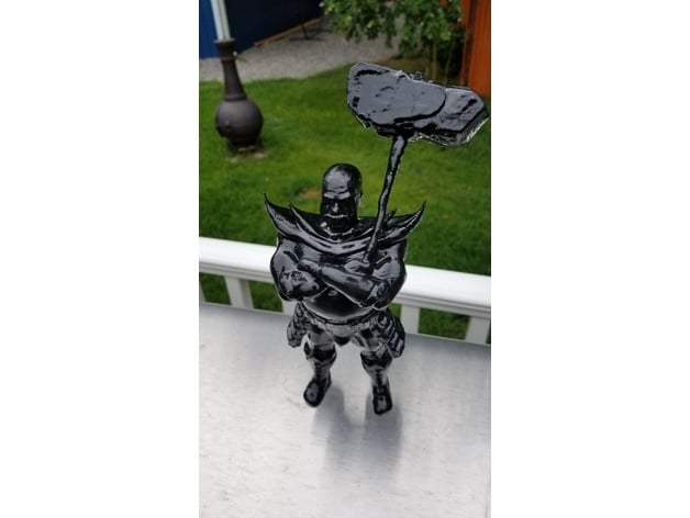 Bald guy from Golden axe. 3d model