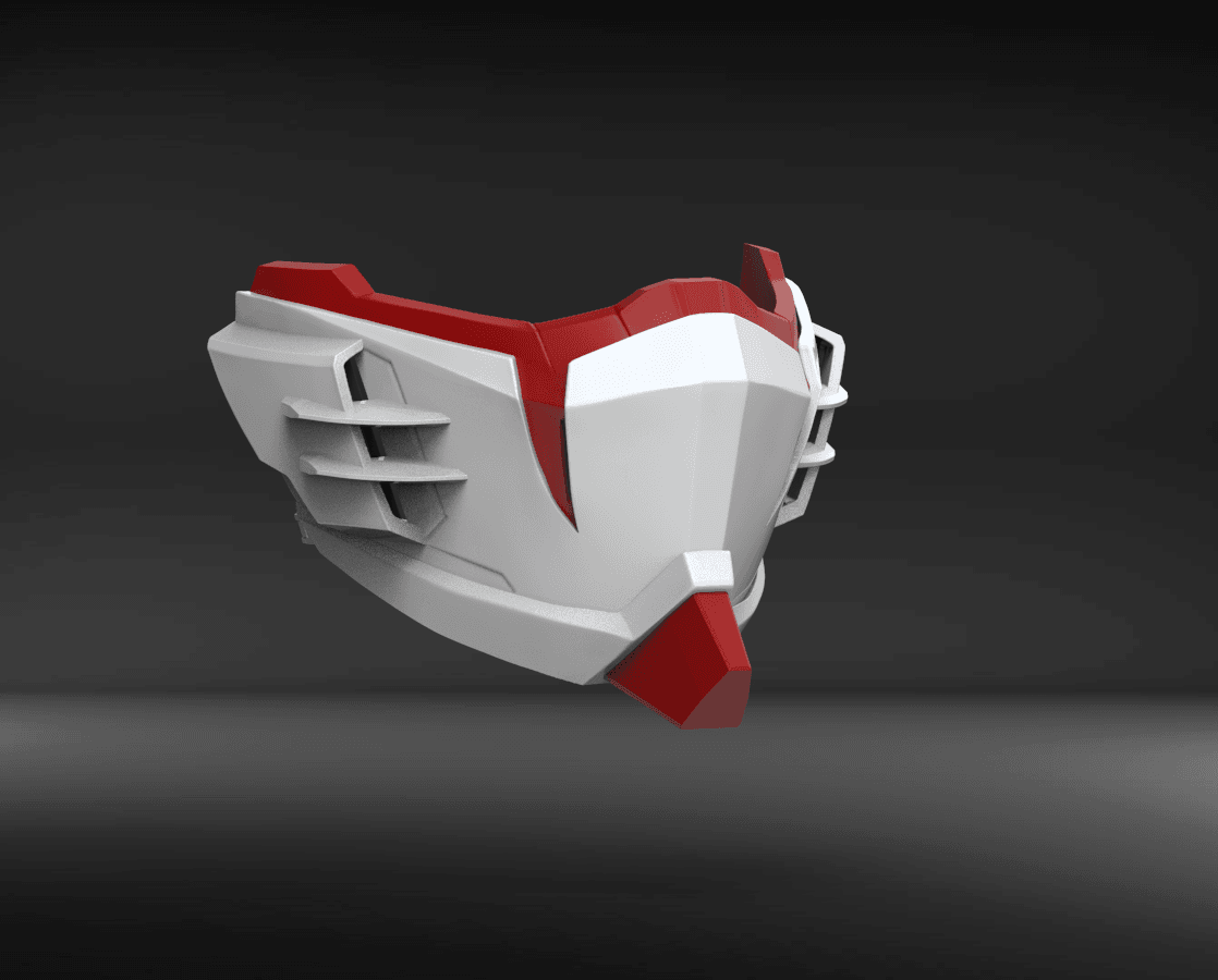 Fortune - Mecha Mask. 3d model