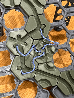 Hextraction Tentacle Tile 3d model
