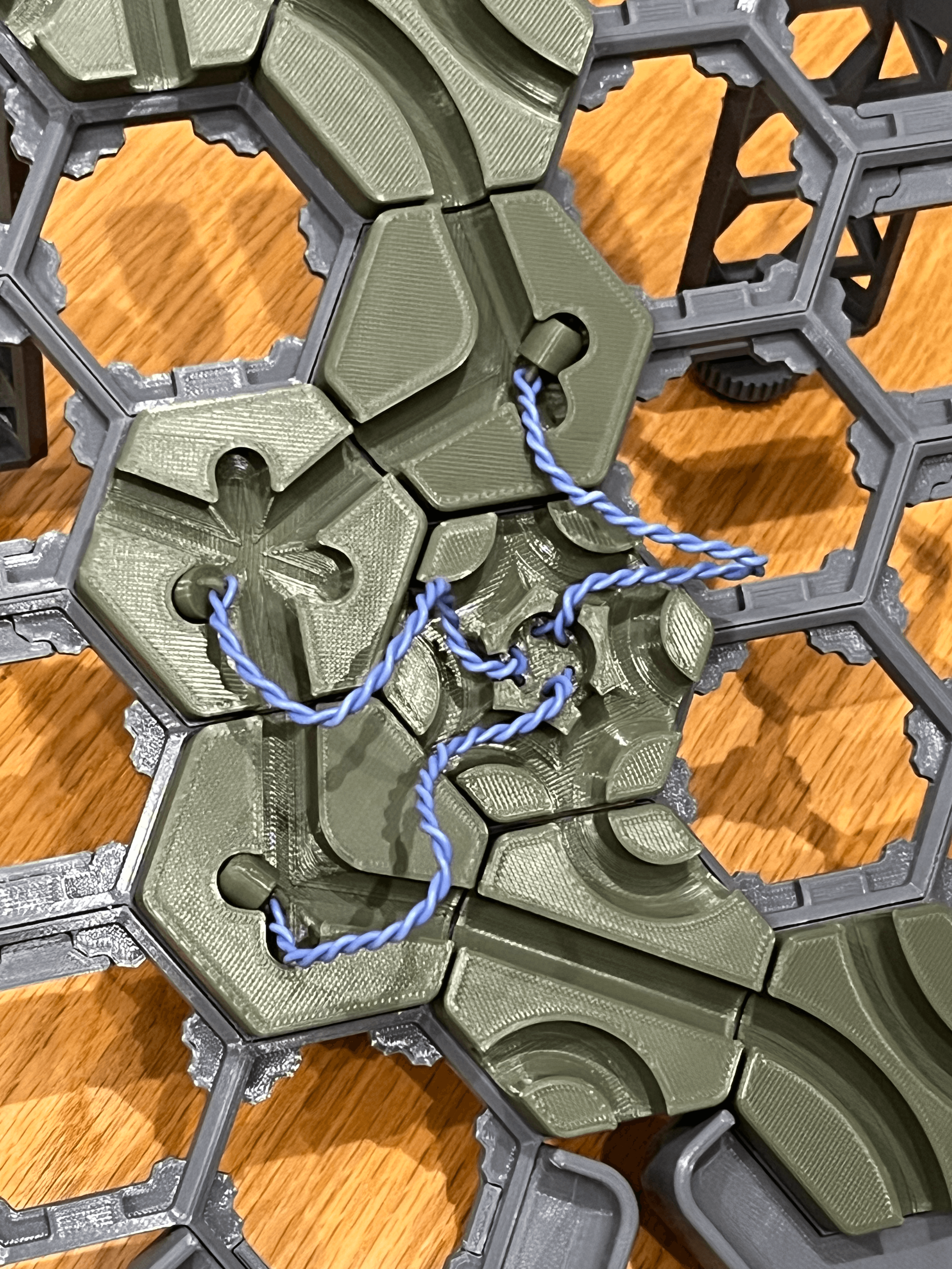 Hextraction Tentacle Tile 3d model