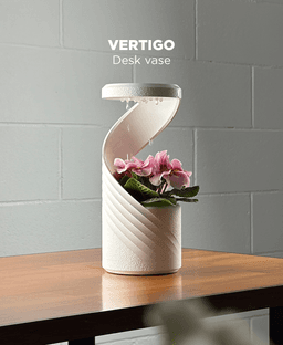 Vertigo, desk vase. 3d model