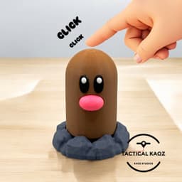 Diglett Fidget Clicker 3d model