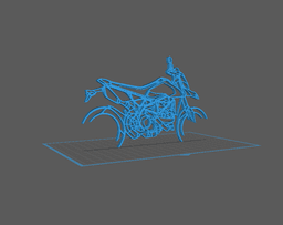Ducati - Hyper motard 950 Wall Art 3d model