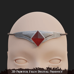 Fantasy Cosplay Circlet of Psionic Revenge Baldurs Gate 3 3d model