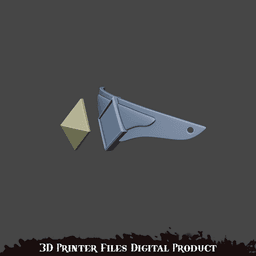 Fantasy Cosplay Circlet of Psionic Revenge Baldurs Gate 3 3d model