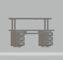 FHW: Twitch Stream 1 Desk V1 3d model