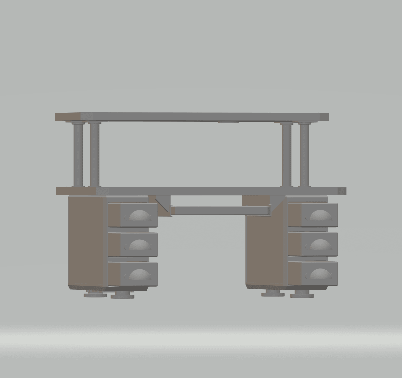 FHW: Twitch Stream 1 Desk V1 3d model
