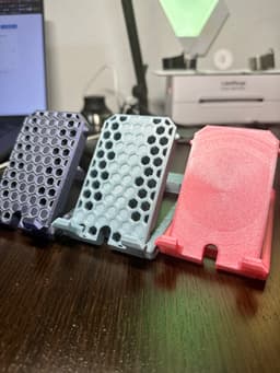 Print in Place - Pocket - Folding Phone Stand! Portable Phone Stand! 3d model