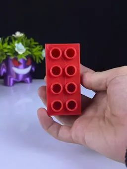 Lego Brick Pencil Holder 3d model