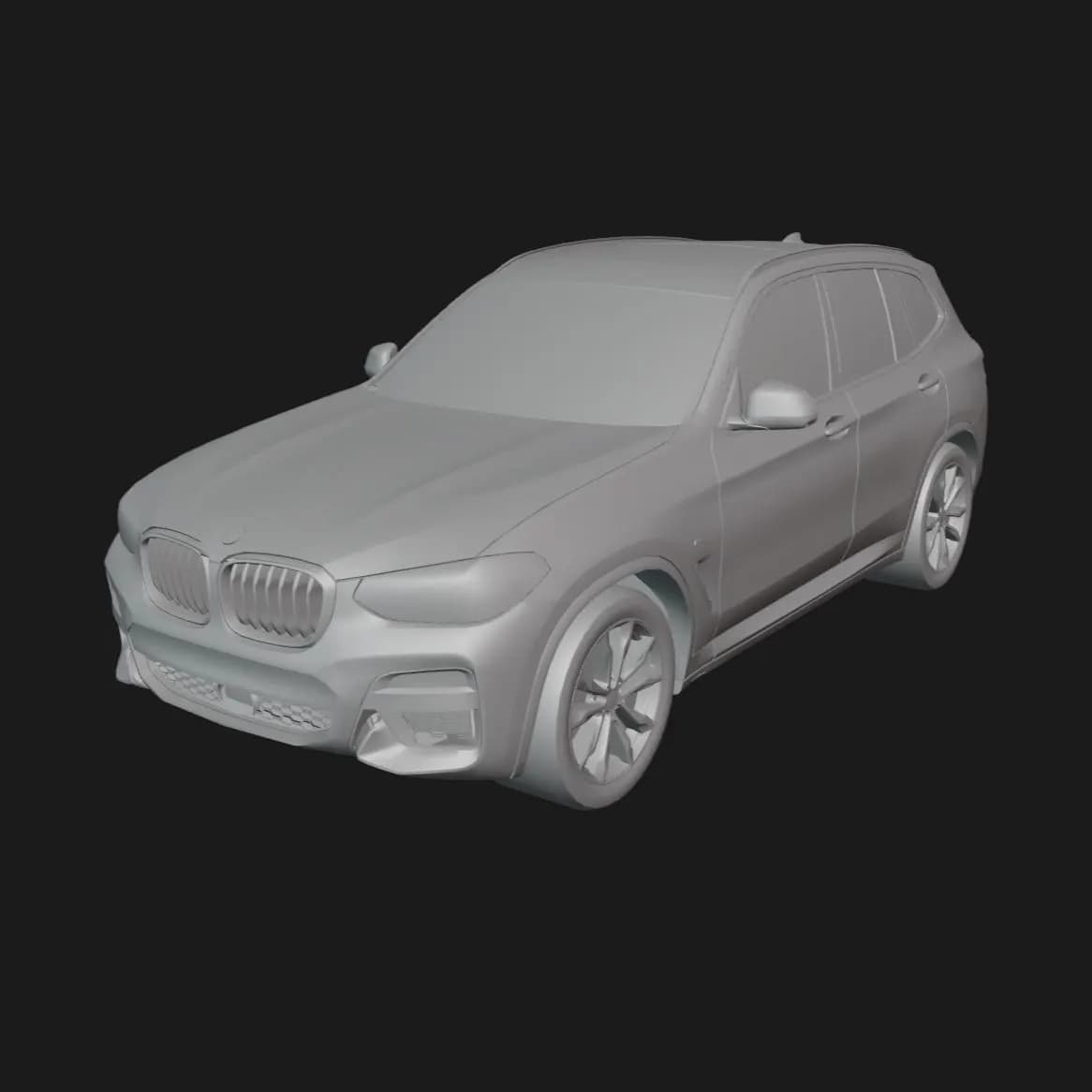 Bmw X3 M40 Car 3d Stl File | Bmw X3 M40 Car Digital File 3d model