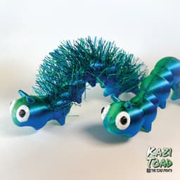 Remix of Standing Caterpillar (Hairify version) 3d model