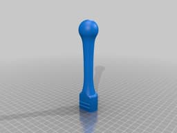 Foam Cutter Shaft 3d model