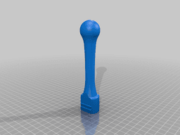 Foam Cutter Shaft 3d model