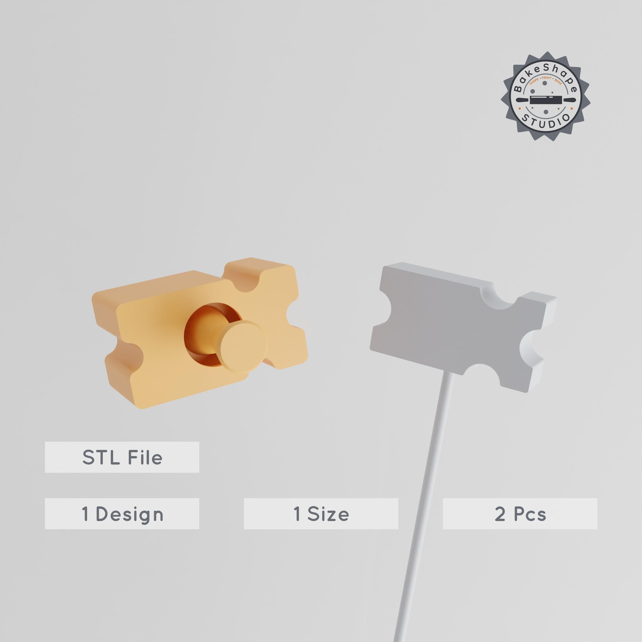 Voucher Coupon Cake Pop Mold Set, 2-Piece Offer, Gift & Discount Ticket PRODUCT_1289 3d model