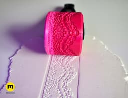 Texture Rollers Lace Patterns middle #8 3d model