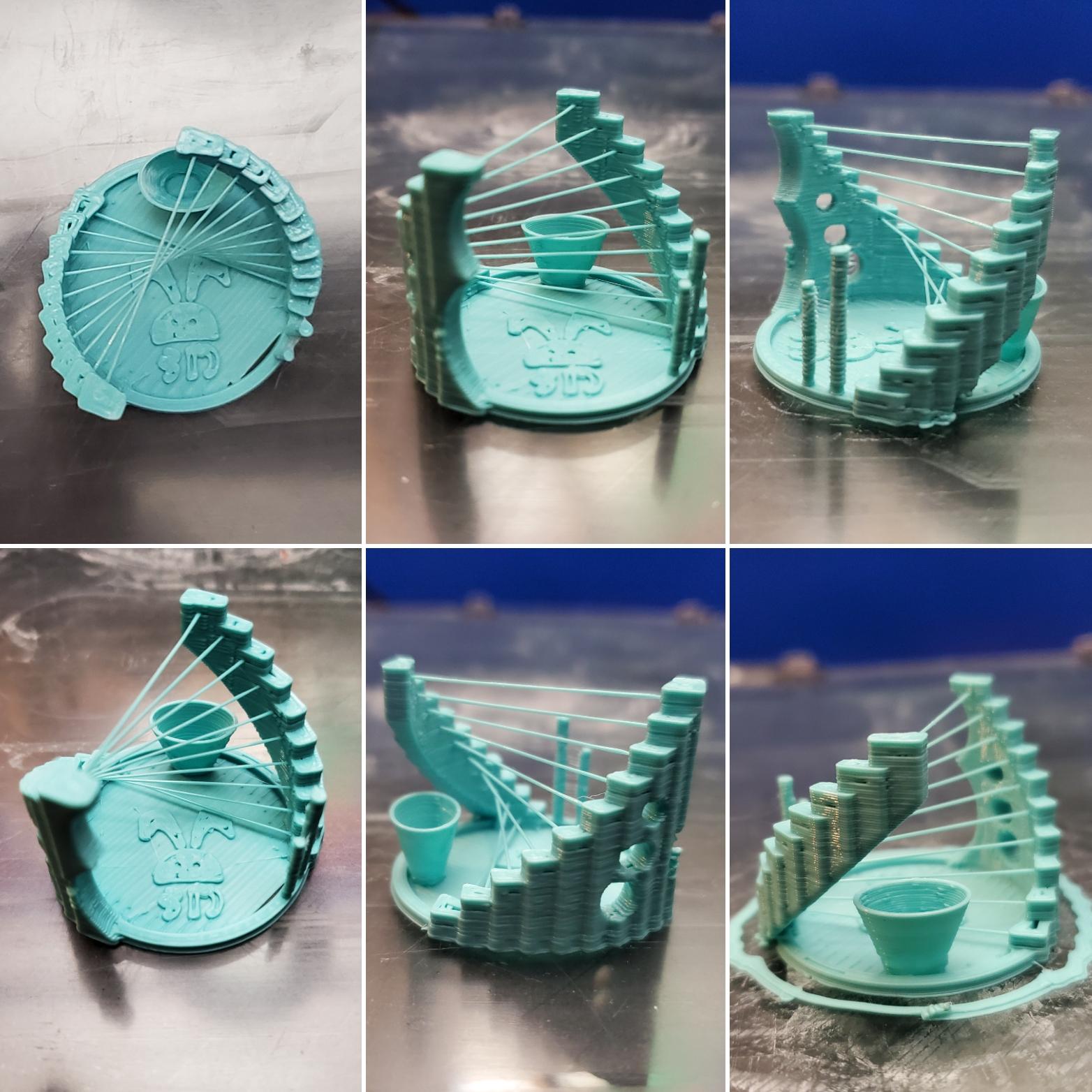 Printer Health Check - quick print torture test - A nice multifaceted printer test :)

Dialing in a .6 nozzle on a CR-10 S5. Not a bad start, but still needs tinkering.

Thank you for sharing! - 3d model