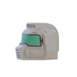 Classic Doom Guy Helmet 3d model