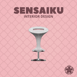 Miniature Replica 1:12 Bontempi Casa 86. Barstool Discovery for Miniature Dollhouse - 3D Print Inst 3d model