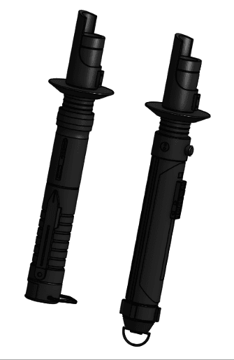 Kanan/Ezra's Lightsaber Ashoka/Rebels 3d model