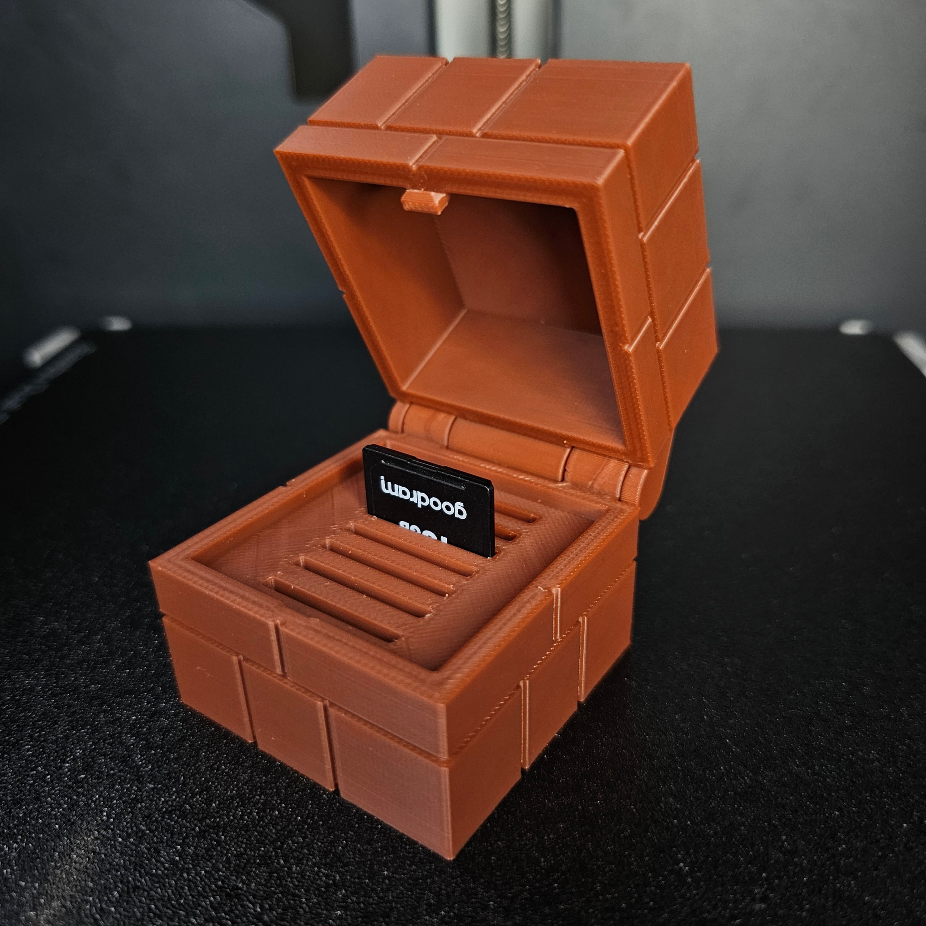MarioBlockSDCardHolder.stl 3d model