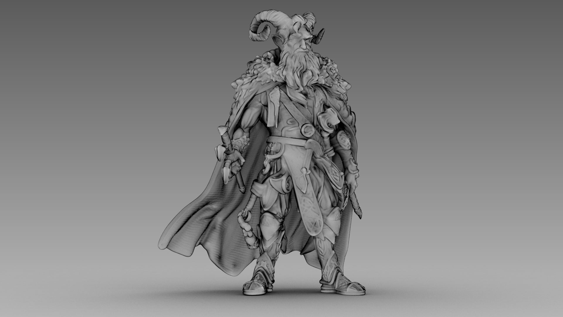 The Ram Sage 3d model
