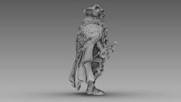 The Ram Sage 3d model