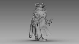 The Ram Sage 3d model