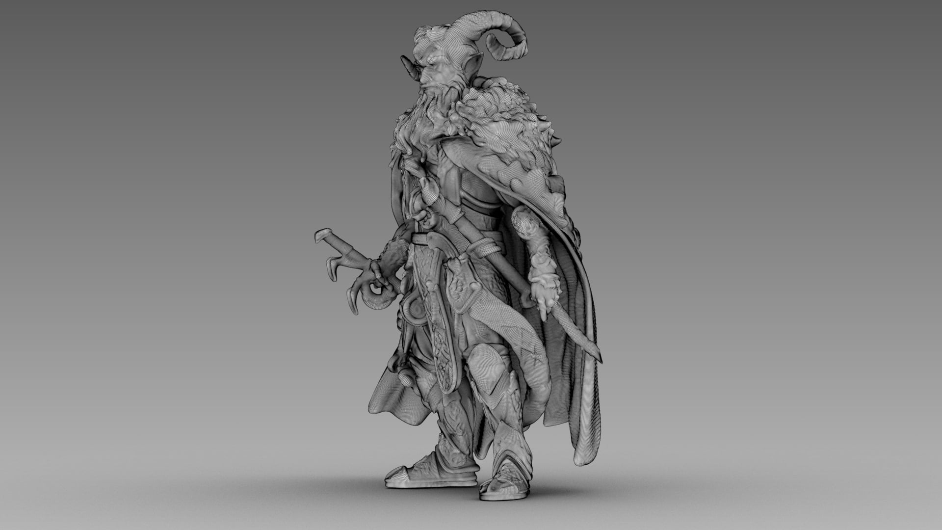 The Ram Sage 3d model