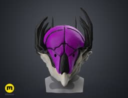 Nidus Prion Helmet – Warframe 3d model