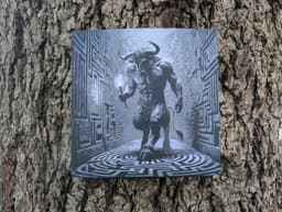 Magical Creatures - Minotaur Filament Painting 3d model