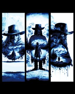 Shadows of the Mountain Men set of Bookmarks 3d model