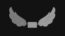 Tribbie wing cosplay prop - honkai starrail 3d model