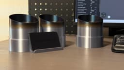 Exhaust Pen Cup Bundle - Dual and Single Exhaust Editions 3d model