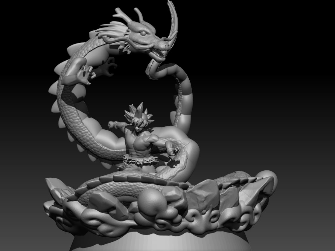 Goku Ultra Instinct 3d model