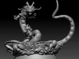 Goku Ultra Instinct 3d model