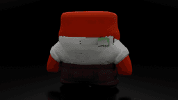 Cartoon Angry Man 3D Model Free 3D Print Test Free low-poly 3D print model 3d model