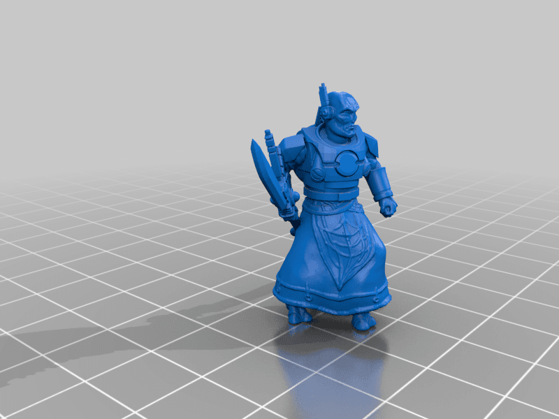 Greater Uncultured Spiritual Leader 3d model