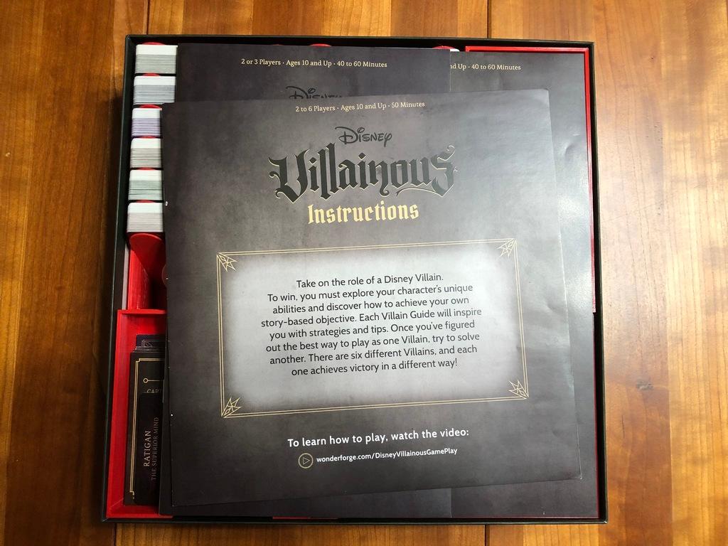 Disney Villainous Board Game Insert 3d model