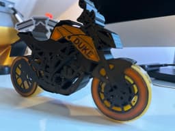 ktm duke. 3d model